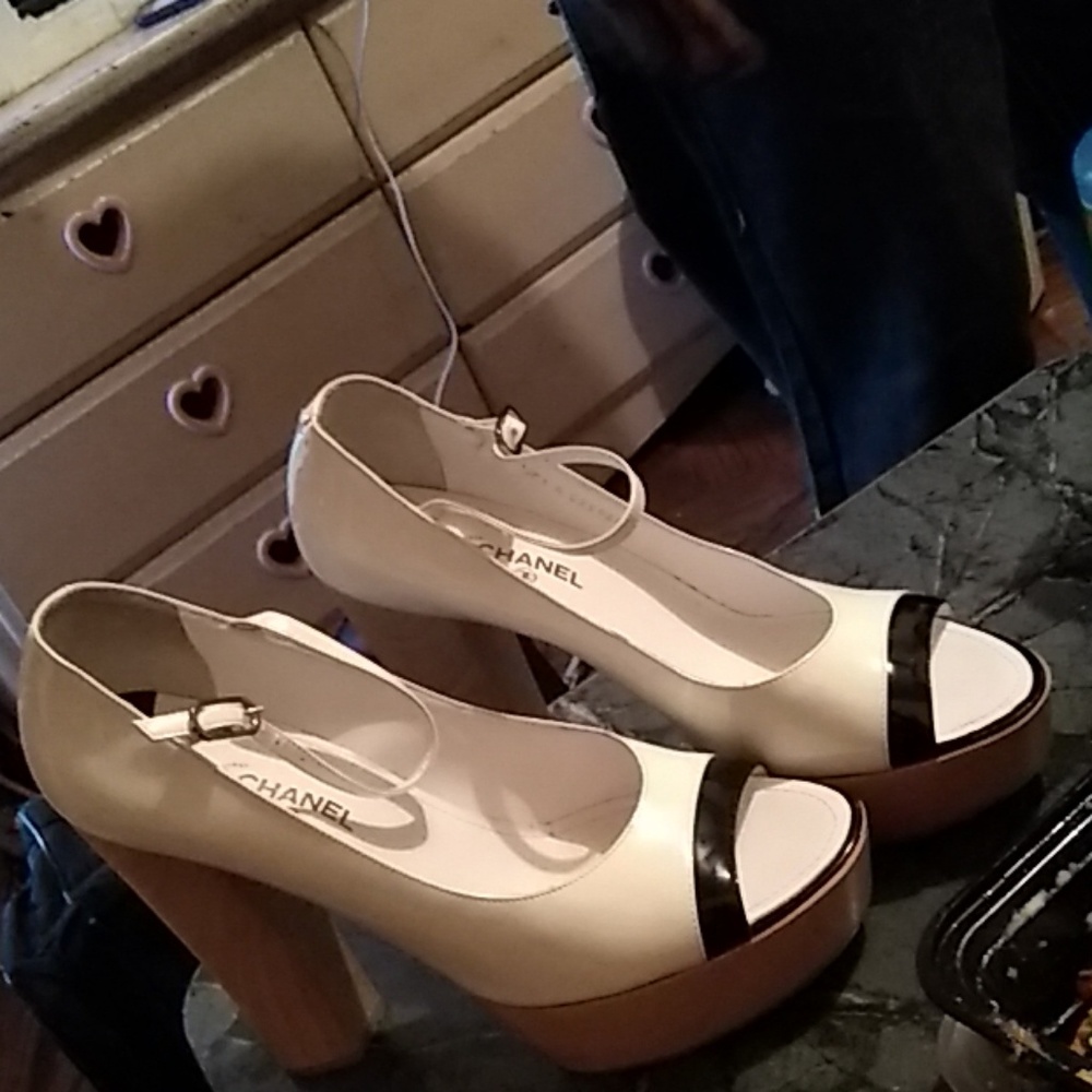 Chanel Wooden Platforms